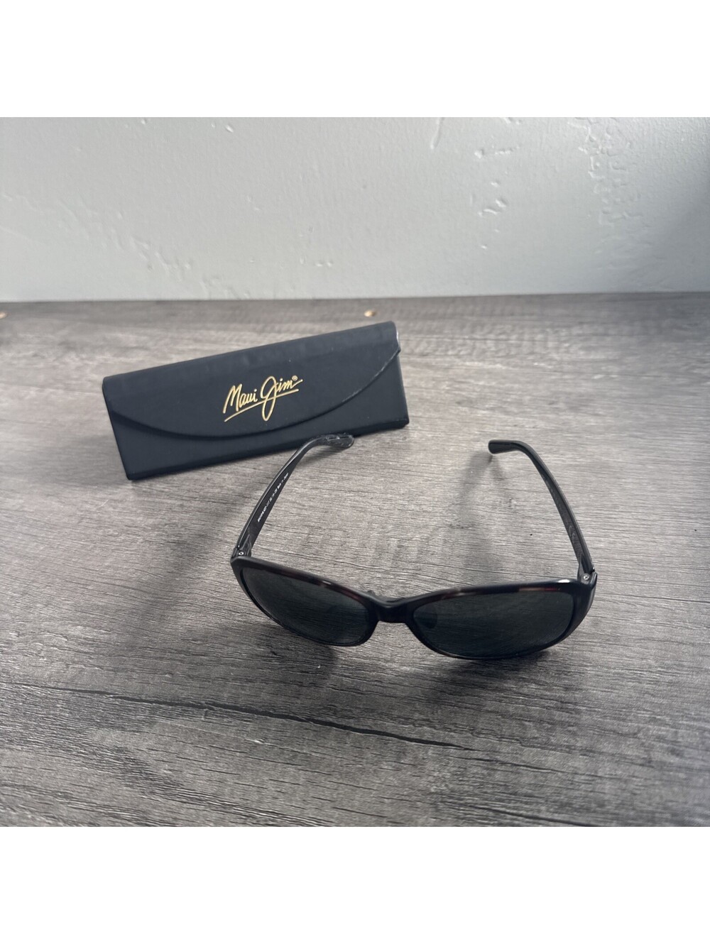 MAUI JIM KOKI BEACH MJ433-11T Black Tortoise / Blue Hawaii FRAMES ONLY WITH CASE